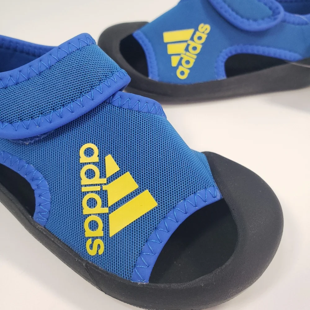 8.5K Adidas Altaventure Sandal Blue Yellow Kids Toddler Beach Water Swim shoes